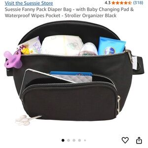 Belt Bag style Diaper Bag